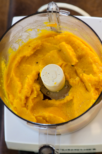 Process until not quite smooth, you want the butternut squash to have some texture.